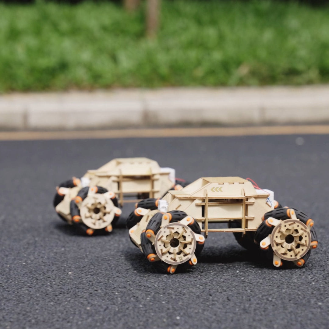 Woodenmaster 3D Holzpuzzle RC Omni Chariot