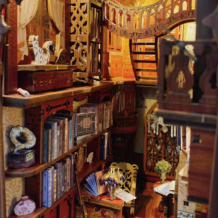 Rokrgeek Magic Book House DIY Book Nook