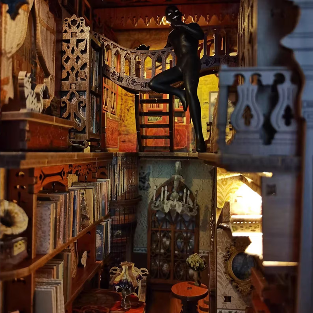 Rokrgeek Magic Book House DIY Book Nook