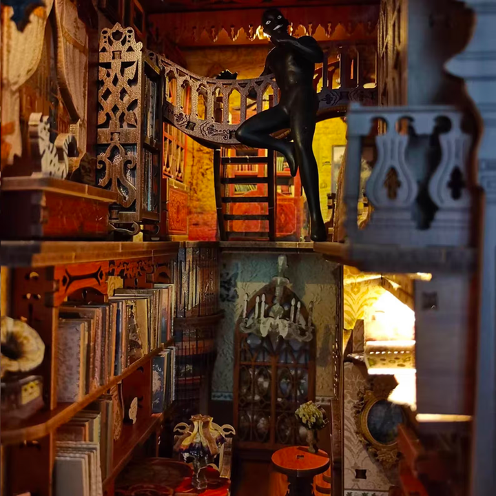 Rokrgeek Magic Book House DIY Book Nook
