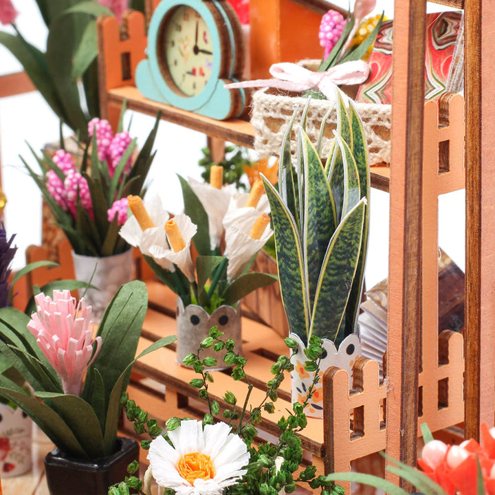 Kit de maison de poupée miniature Jenny's Greenhouse