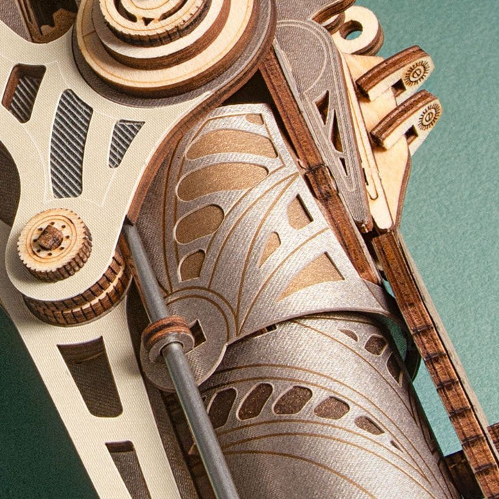 Lever Pistol Wooden Gun 3D Puzzle