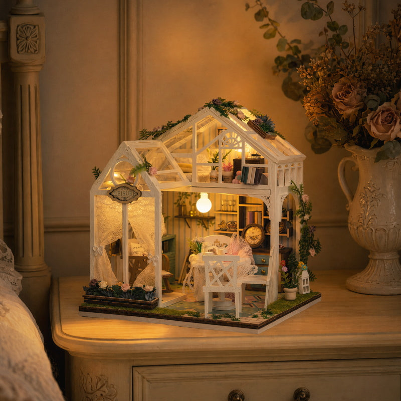 FLORAL RETREAT DIY MINIATURE HOUSE KIT