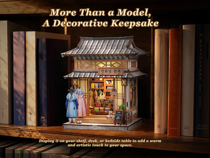 Rokrgeek Lotus Hall Hanbok Studio DIY Miniature House
