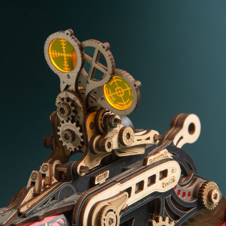 Lever Pistol Wooden Gun 3D Puzzle