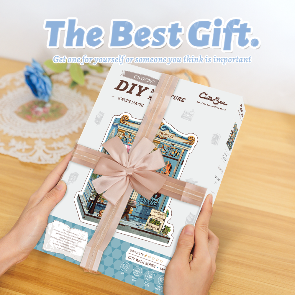 Rokrgeek Sweet Marie DIY Miniature House Kit