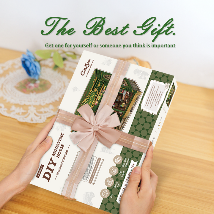 Rokrgeek Blossom Florists DIY Miniature House Kit