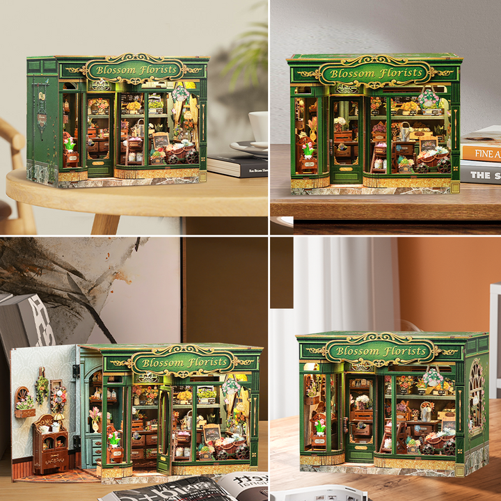 Rokrgeek Blossom Florists DIY Miniature House Kit