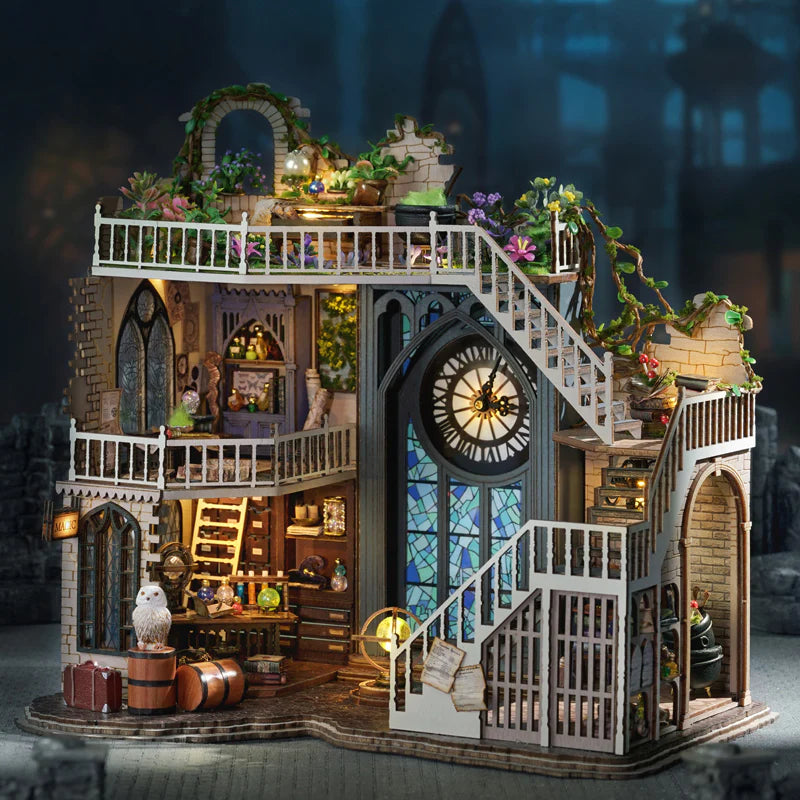Rokrgeek Magic Workshop Miniature House Kit