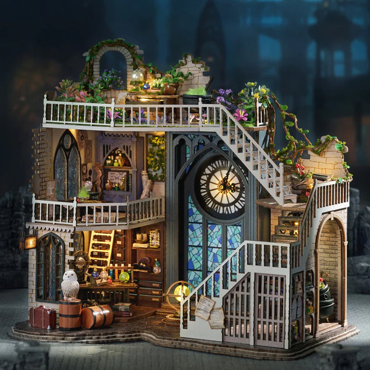 Rokrgeek Magic Workshop Miniature House Kit
