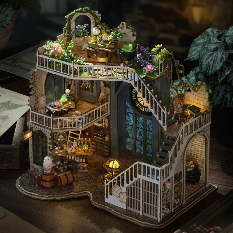 Rokrgeek Magic Workshop Miniature House Kit - Main Image