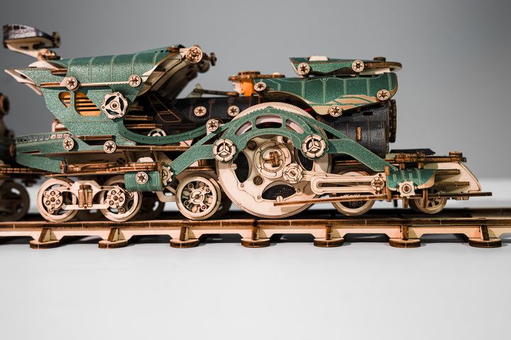Rokrgeek Fantasy Steampunk Train 3D Wooden Puzzle