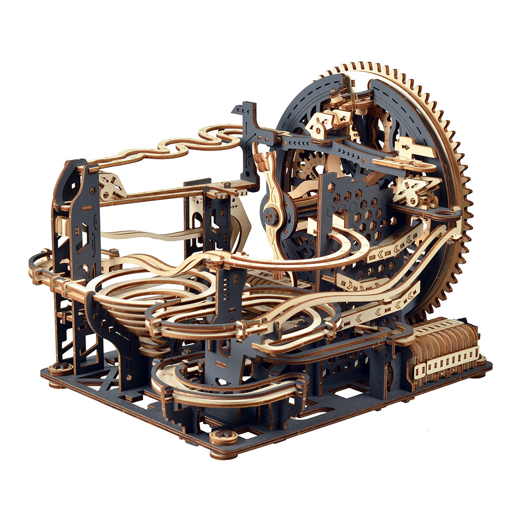 rokrgeek Electric Marble Run 3d wooden puzzle
