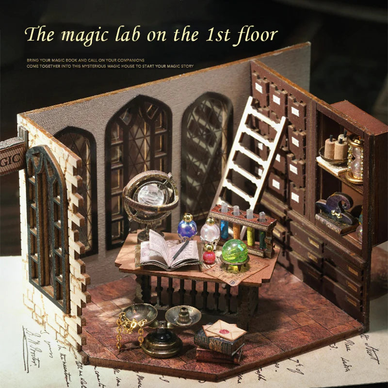 Rokrgeek Magic Workshop Miniature House Kit
