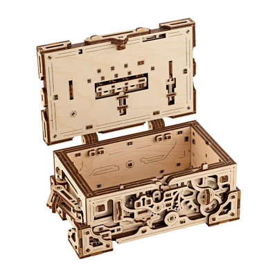 ROKRGEEK Decrypt the treasure box 3D WOODEN PUZZLE 3D WOODEN PUZZLE