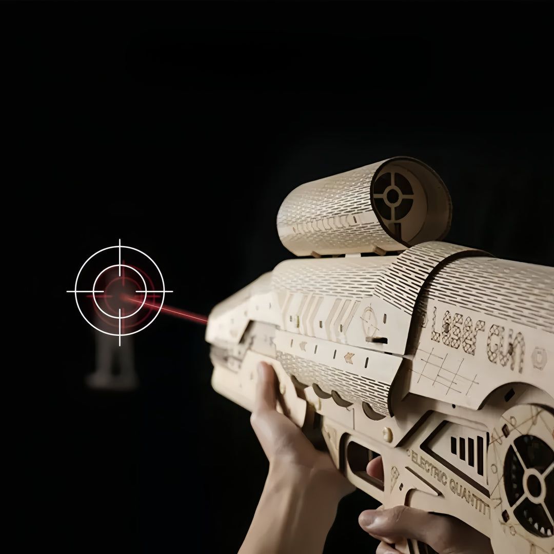 Rokrgeek Laser Star Wooden Gun Models