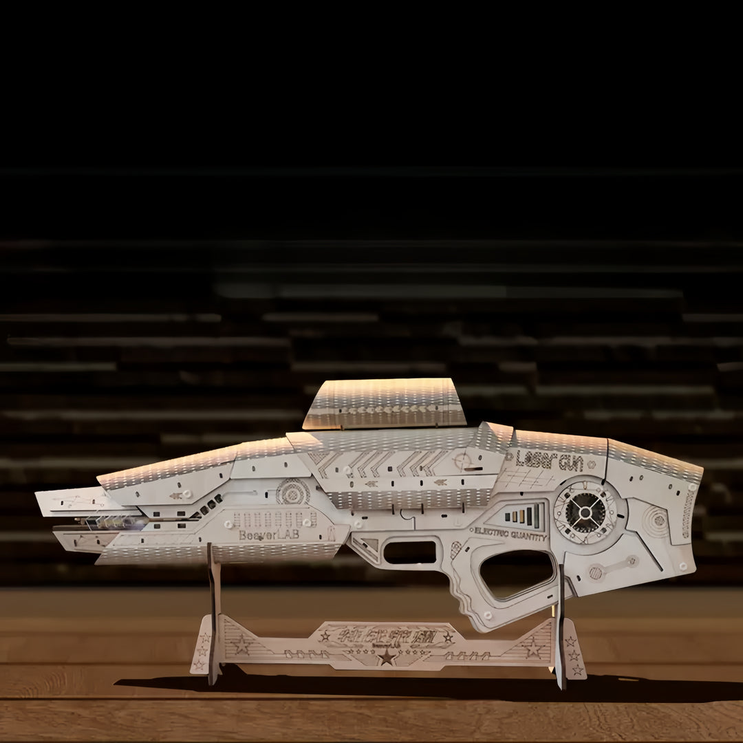 Rokrgeek Laser Star Wooden Gun Models