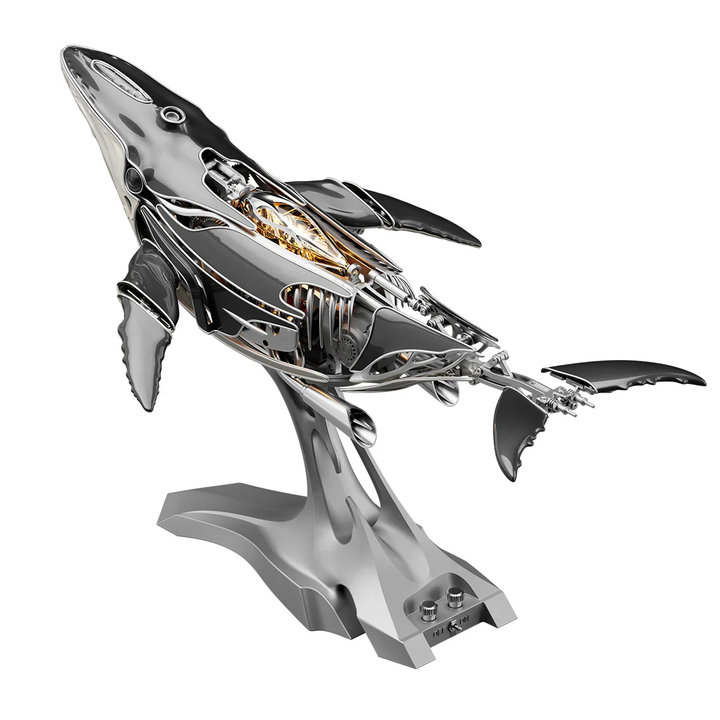 Rokrgeek Humpback Whale Mechanical Metal Model 3D Puzzle