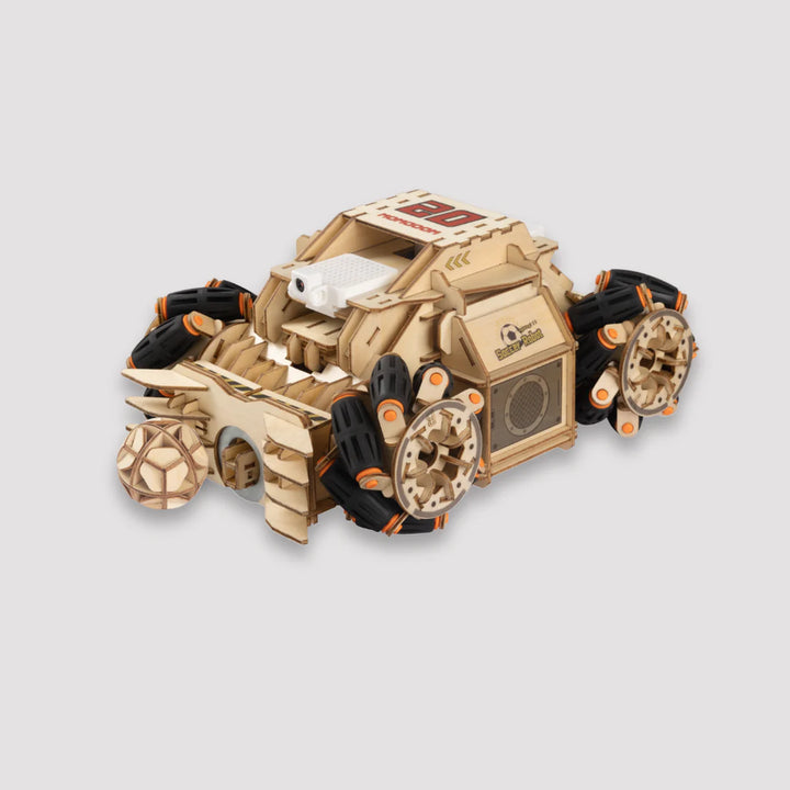RC Soccer Chariot 3D Wooden Puzzle