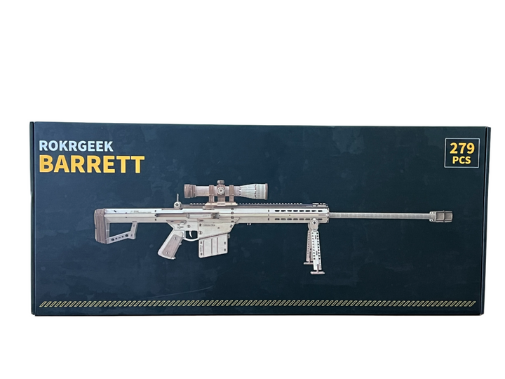 Modèle 3D de pistolet en bois Rokrgeek Barrett M82A1