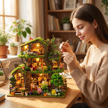 DIY Miniature House Kits - Rokrgeek