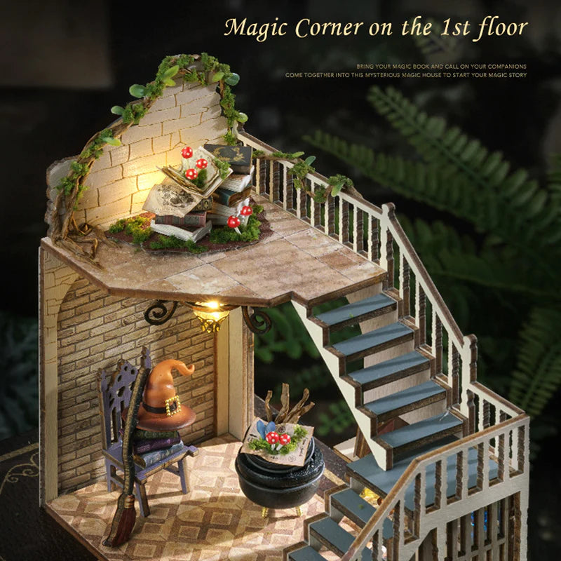 Rokrgeek Magic Workshop Miniature House Kit
