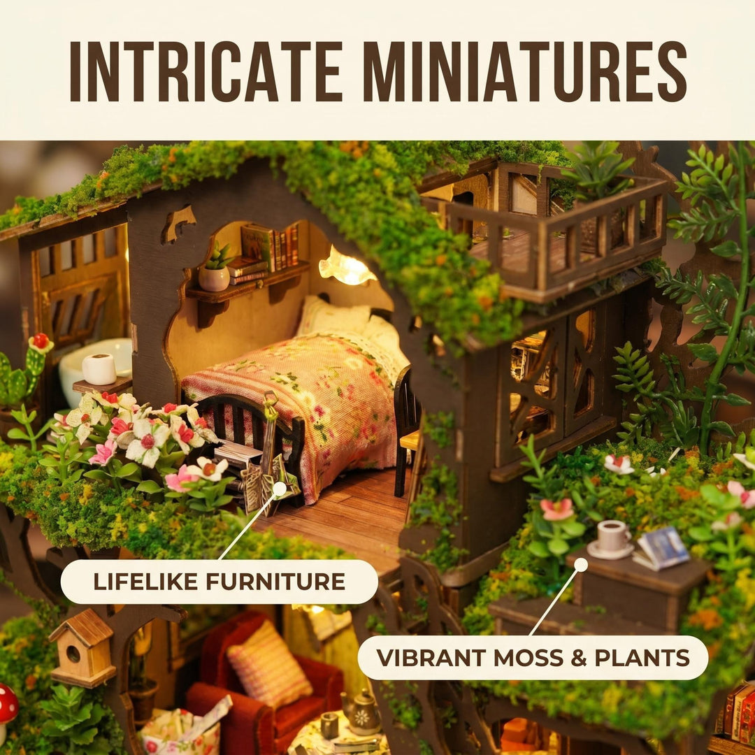 Time Treehouse DIY Miniature Kit