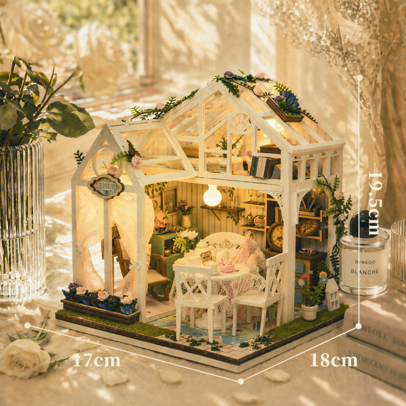 FLORAL RETREAT DIY MINIATURE HOUSE KIT