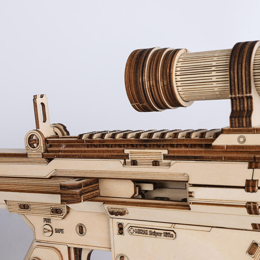 Rokrgeek Barrett M82A1 3D Wooden Gun Model