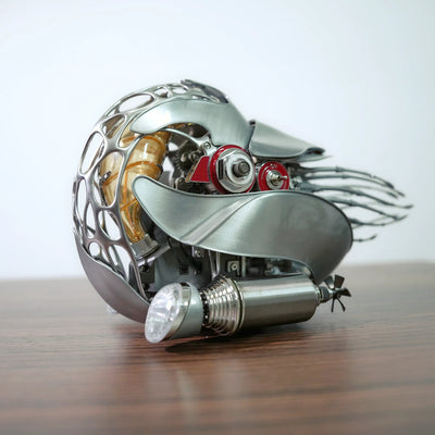 Rokrgeek Mechanical Metal Nautilus Model DIY 3D Puzzle