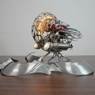 Rokrgeek Mechanical Metal Nautilus Model DIY 3D Puzzle