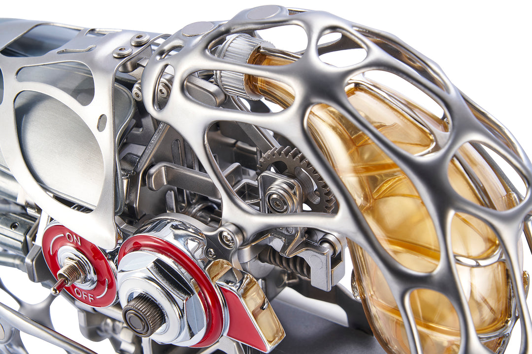 Rokrgeek Mechanical Metal Nautilus Model DIY 3D Puzzle