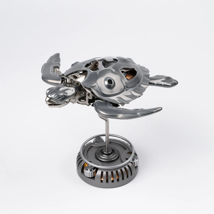 rokrgeek Mechanical Sea Turtle Metal Model