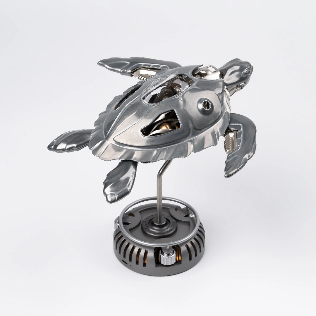rokrgeek Mechanical Sea Turtle Metal Model