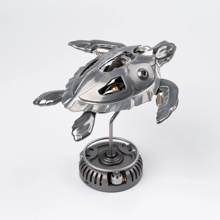 rokrgeek Mechanical Sea Turtle Metal Model