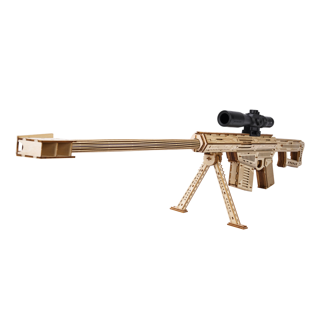 Rokrgeek Ba-t Sniper 3D Wooden Gun Puzzle