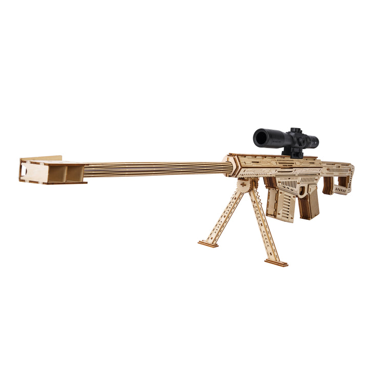 Rokrgeek Ba-t Sniper 3D Wooden Gun Puzzle