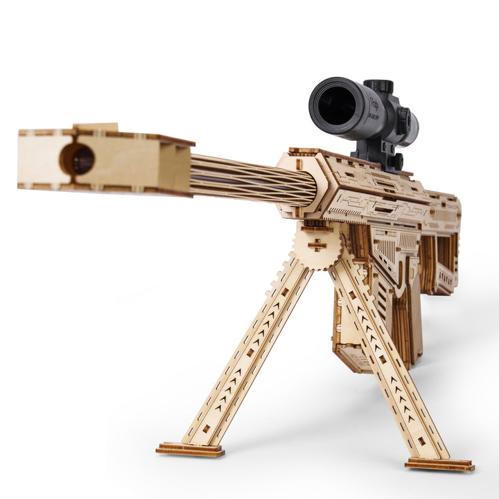 Rokrgeek Ba-t Sniper 3D Wooden Gun Puzzle