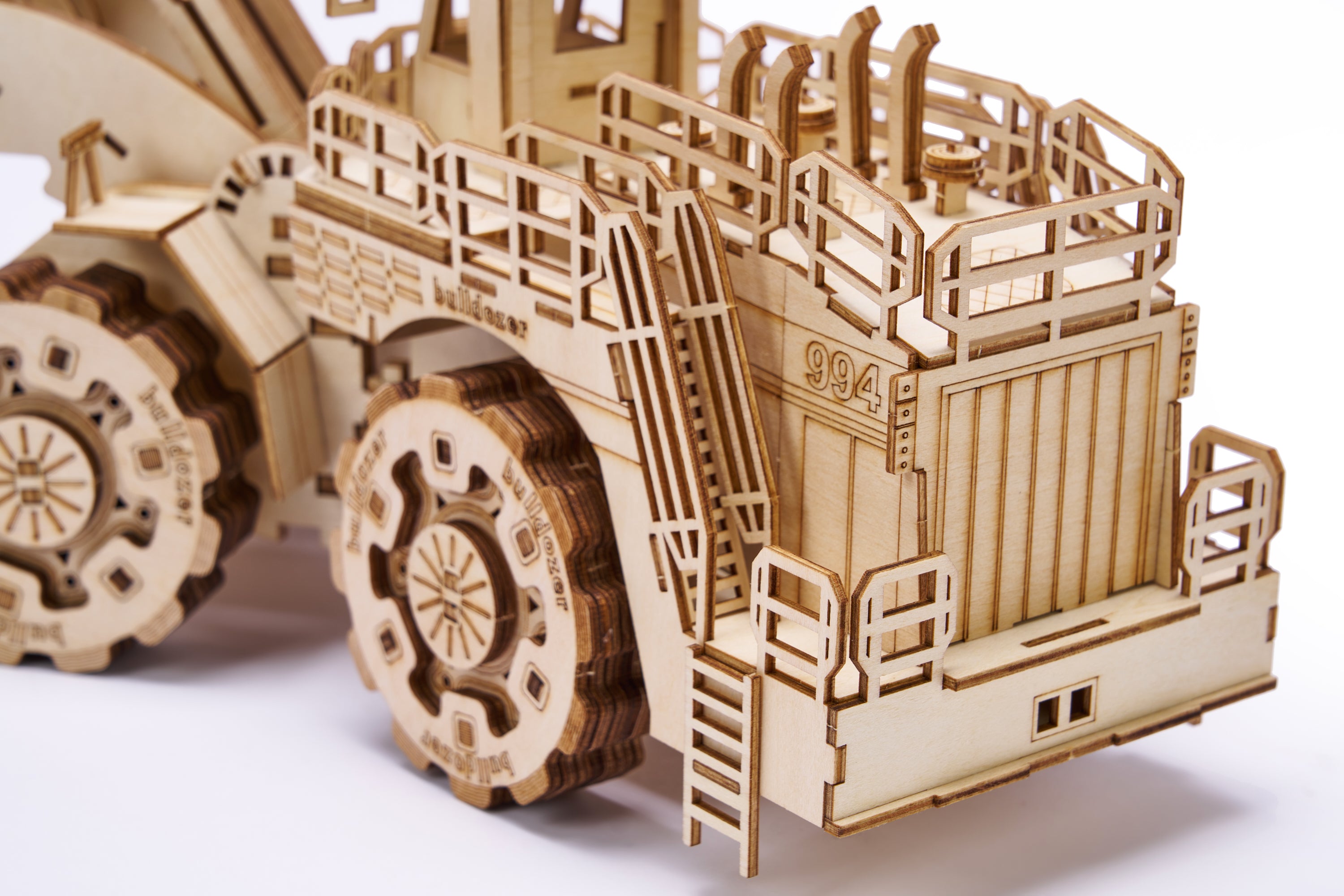 木工 Toy モンスターローダー Wooden Toy Skid Loader – Harvest Array