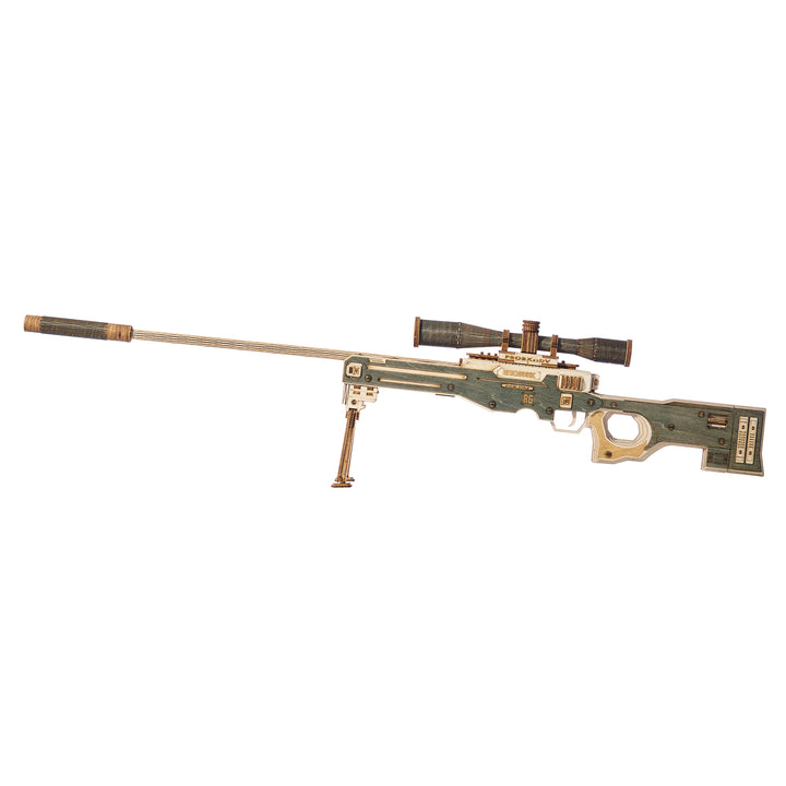 Rokrgeek AMW Sniper Armeegrün 3D-Holzpuzzle