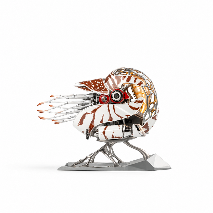 Rokrgeek Mechanical Metal Nautilus Model DIY 3D Puzzle
