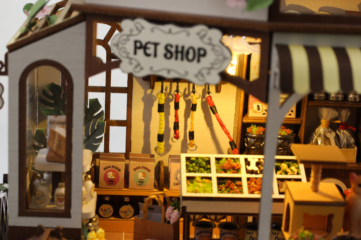 Maison miniature à faire soi-même Rokrgeek Pet Shop