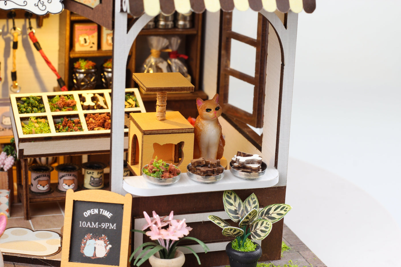 rokrgeek pet shop diy miniature house