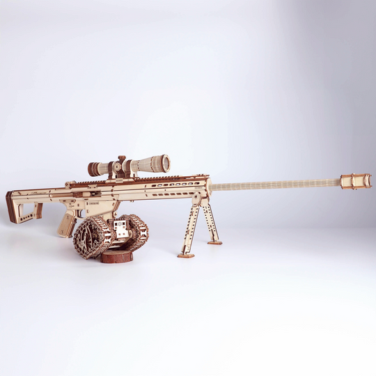 Rokrgeek Barrett M82A1 3D Wooden Gun Model