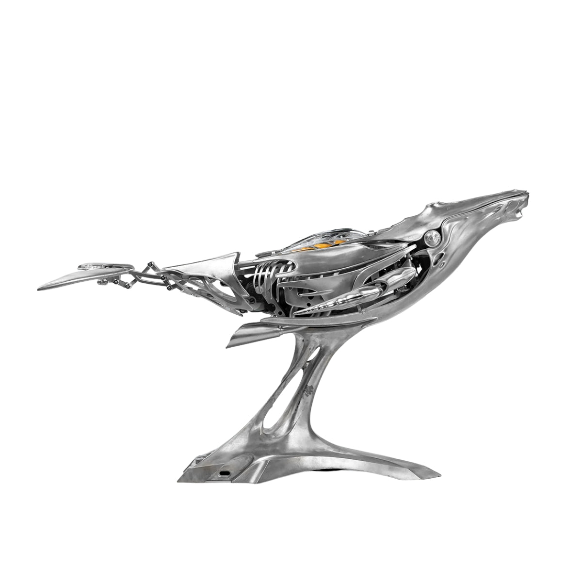 Rokrgeek Humpback Whale Mechanical Metal Model 3D Puzzle