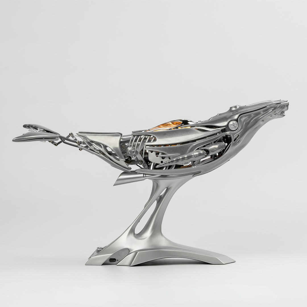Rokrgeek Humpback Whale Mechanical Metal Model 3D Puzzle