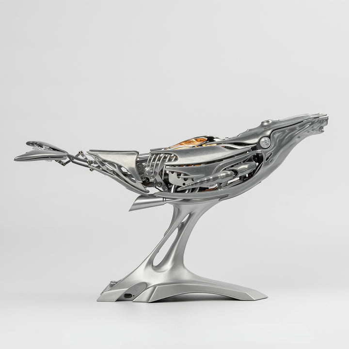 Rokrgeek Humpback Whale Mechanical Metal Model 3D Puzzle