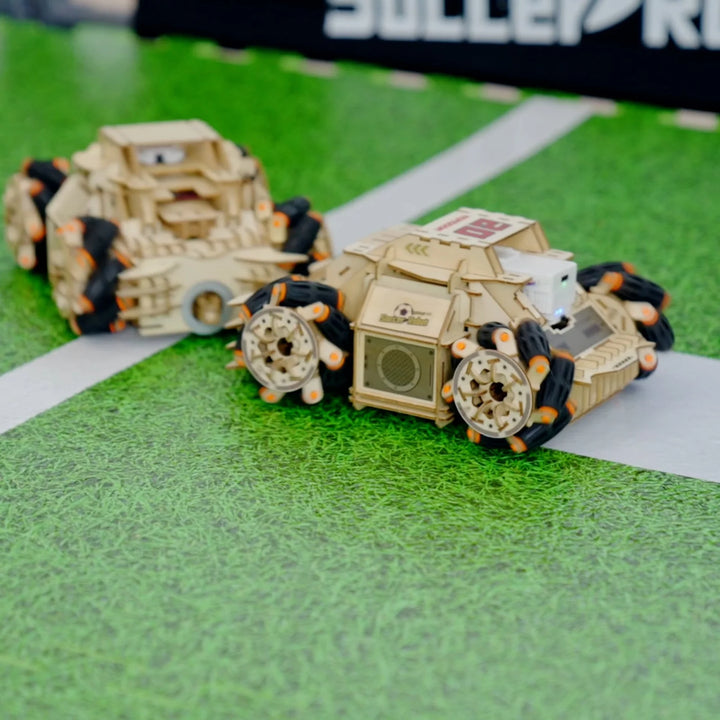 RC Soccer Chariot 3D Wooden Puzzle