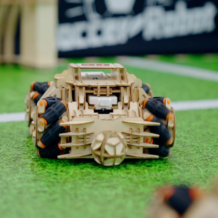 RC Soccer Chariot 3D Wooden Puzzle
