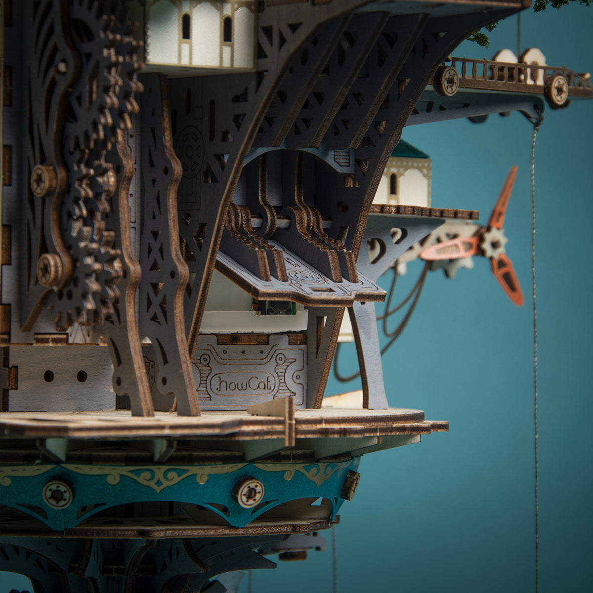 Rokrgeek Fantasy Steam Castle 3D Wooden Puzzle – Rokr Geek